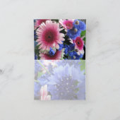 Bouquet-Karte für Blume Karte (Innenseite)