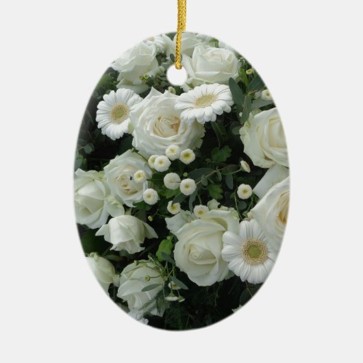 Bouquet Keramik Ornament (Vorne)