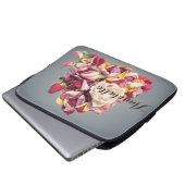 Bouquet Laptopschutzhülle (Vorne Knopf)