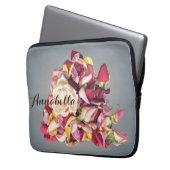 Bouquet Laptopschutzhülle (Vorderseite Links)