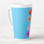 Bouquet Latte Mug Milchtasse (Linke Ecke)