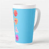 Bouquet Latte Tasse (Rechte Ecke)