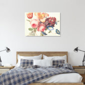 Bouquet Leinwanddruck (Insitu (Schlafzimmer))