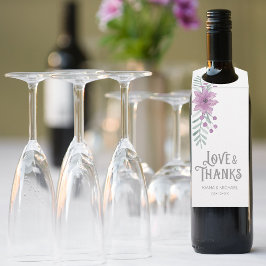 Bouquet Lilac ID654 Flaschenanhänger