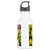 Bouquet mit einer farbenfrohen Wasserflasche (Vorderseite)