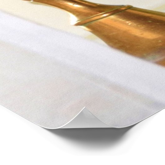 Bouquet mit Frühlingsblumen, Lilien aus dem Tal Poster (Ecke)