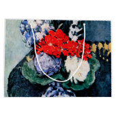 Bouquet mit Little Delft, Paul Cezanne Große Geschenktüte (Rückseite)