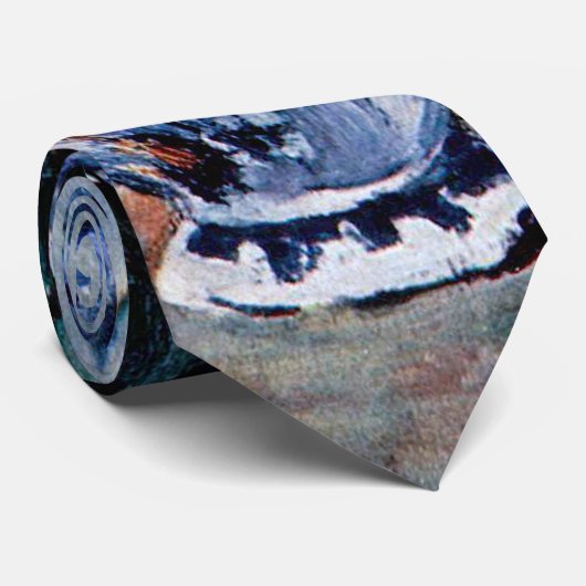 Bouquet mit Little Delft, Paul Cezanne Krawatte (Gerollt)