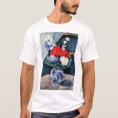 Bouquet mit Little Delft, Paul Cezanne T-Shirt (Vorderseite)
