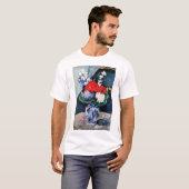 Bouquet mit Little Delft, Paul Cezanne T-Shirt (Vorne ganz)