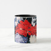 Bouquet mit Little Delft, Paul Cezanne Tasse (Zentrum)