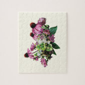 Bouquet mit Sitzmöbeln Puzzle (Vertikal)