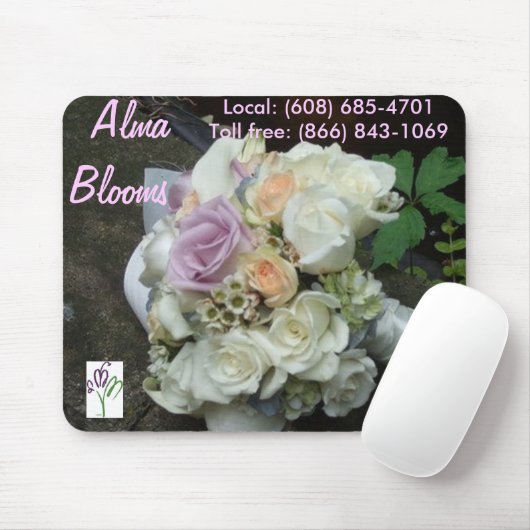 Bouquet Mousepad (Mit Mouse)
