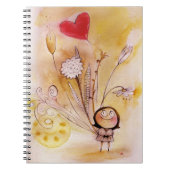Bouquet-Notebook Notizblock (Vorderseite)