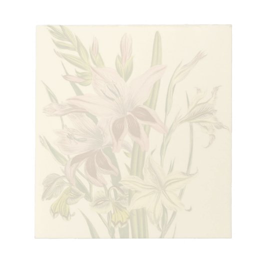 Bouquet Notizblock (Vorderseite)