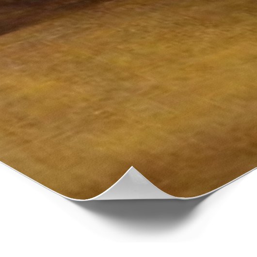 Bouquet of Chrysanthemums Poster (Ecke)