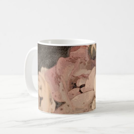 Bouquet of flowers... kaffeetasse (Vorderseite Links)