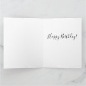 Bouquet of Hearts Birthday Karte (Innenseite)