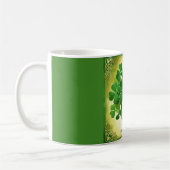 Bouquet of Kleeblatts St. Patrick's Day Irish Kaffeetasse (Links)