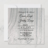 Bouquet on Barnwood Square Einladung (Rückseite)