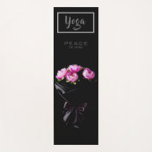 Bouquet Peony - Yoga Mat Yogamatte (Vorderseite)