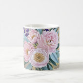 Bouquet-Pfennige Lavendel-Blume Rustikal Kaffeetasse (Mittel)