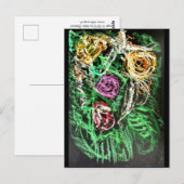 Bouquet Postkarte (Vorne/Hinten)