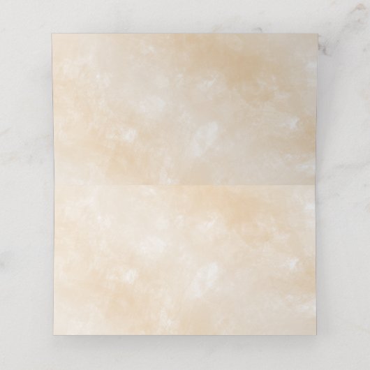 Bouquet Rd Rose Platzkarte (Innenseite Aufgefaltet)