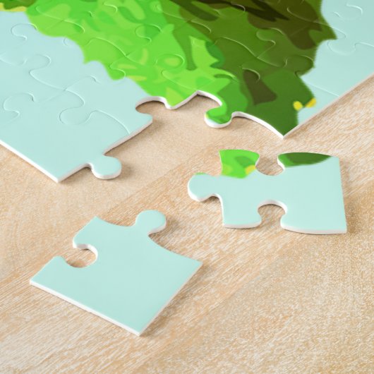 Bouquet Rose - Romantisch Puzzle (Seite)