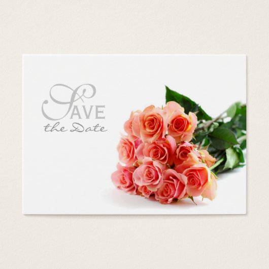 Bouquet Save the Date (Vorderseite)