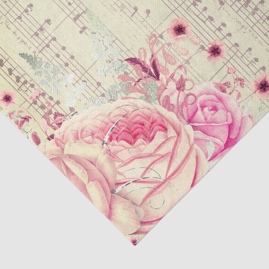 Bouquet Seidenpapier (Ausschnitt)