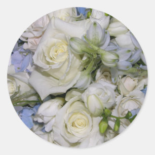 Bouquet-Sticker Runder Aufkleber