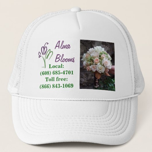 Bouquet Truckerkappe (Vorderseite)