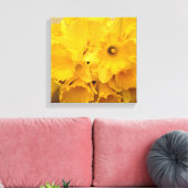 Bouquet von Affodils Leinwanddruck (Insitu (Wohnzimmer))