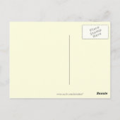 Bouquet von Affodils Postkarte (Rückseite)