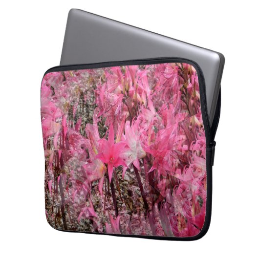 Bouquet von Amaryllis...... Laptopschutzhülle (Vorderseite Links)