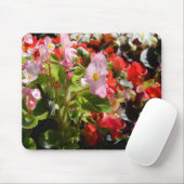 Bouquet von Begonias... Mousepad (Mit Mouse)