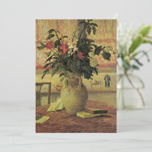 Bouquet von Blume an Window von Maxine Maufra (Stehend Vorderseite)