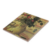 Bouquet von Blume an Window von Maxine Maufra Fliese (Seite)