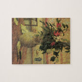 Bouquet von Blume an Window von Maxine Maufra Puzzle (Horizontal)