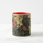 Bouquet von Blume an Window von Maxine Maufra Tasse (Zentrum)