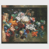 BOUQUET VON BLUME IM URSPRUNG GESCHENKPAPIER (Flach)