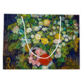 Bouquet von Blume in einer Vase, Van Gogh Große Geschenktüte (Rückseite)