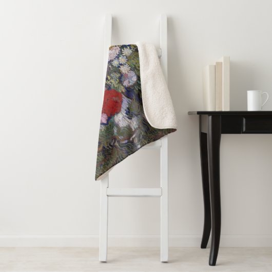 Bouquet von Blume in einer Vase | Van Gogh | Sherpadecke (Beispiel)