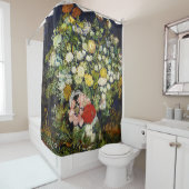 Bouquet von Blume in einer Vase von Vincent Van Go Duschvorhang (Beispiel)