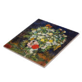 Bouquet von Blume in einer Vase von Vincent Van Go Fliese (Seite)