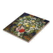 Bouquet von Blume in einer Vase von Vincent Van Go Fliese (Seite)