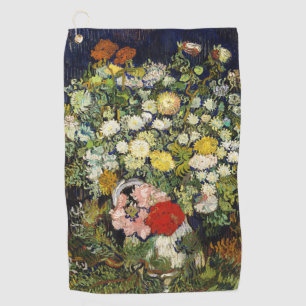 Bouquet von Blume in einer Vase von Vincent Van Go Golfhandtuch