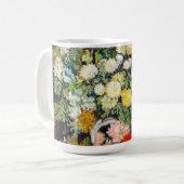 Bouquet von Blume in einer Vase von Vincent Van Go Kaffeetasse (Vorderseite Links)