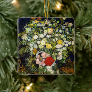 Bouquet von Blume in einer Vase von Vincent Van Go Keramikornament